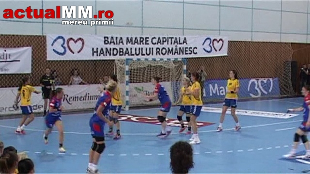 Handbal. Liga Nationala: Dunărea Brăila – HCM Baia Mare 21-30 (12-18)