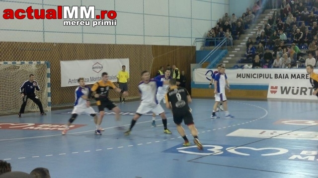 Handbal masculin. Tot infrangere: HCM Minaur Baia Mare – Steaua Bucuresti 32-38 (15-17)